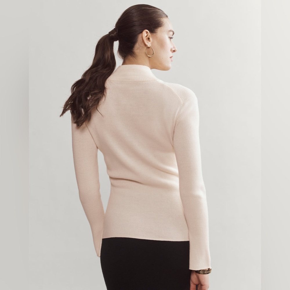 Rhone Porto Merino Blend Full Zip Sweater - Picture 5 of 8